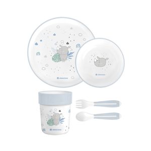 سرویس غذاخوری کودک  5 پارچه کیکابو مدل savanna03